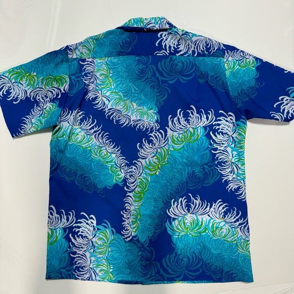 Vintage 60s Malihini Hawaiian Shirt Mens Large Made in Hawaii . The Sample Shop - Picture 6 of 9
